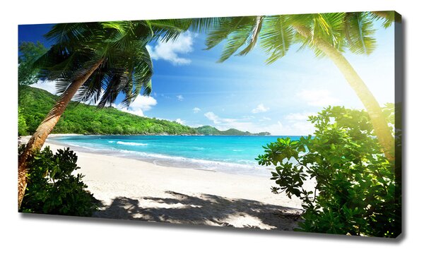Print pe pânză plaja Seychelles