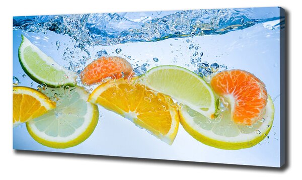 Pictură pe pânză Citrus sub apă