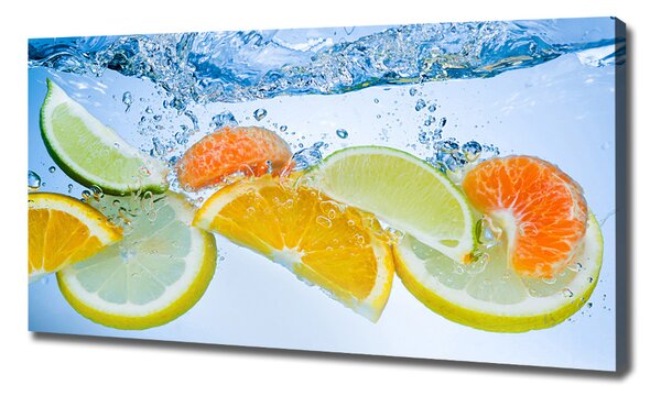 Pictură pe pânză Citrus sub apă