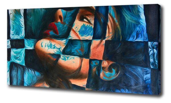 Tablou pe pânză abstractizare Femeie