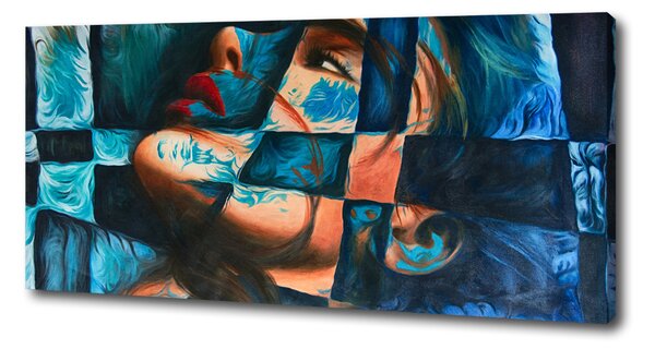 Tablou pe pânză abstractizare Femeie