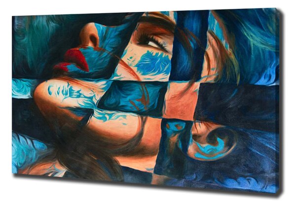 Tablou pe pânză abstractizare Femeie