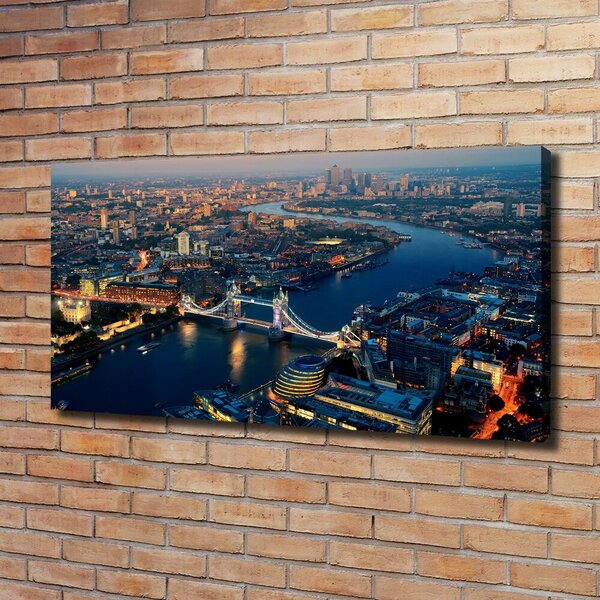 Print pe pânză vedere aeriană din Londra
