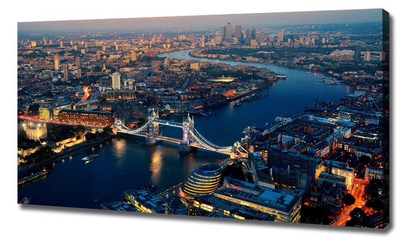 Print pe pânză vedere aeriană din Londra