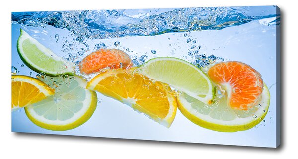 Pictură pe pânză Citrus sub apă