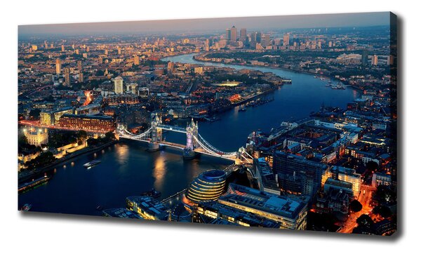 Print pe pânză vedere aeriană din Londra