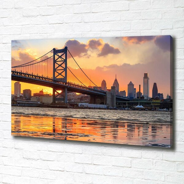 Tablou canvas Podul Philadelphia