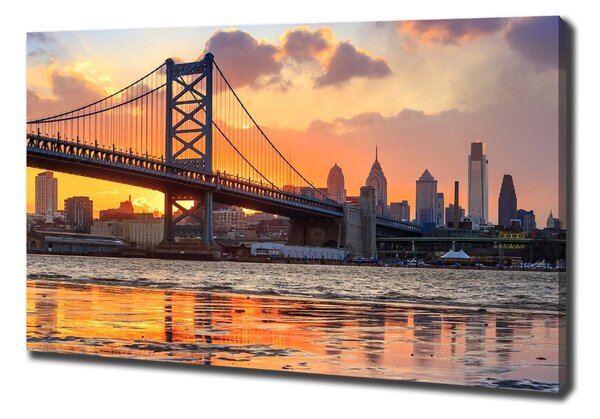 Tablou canvas Podul Philadelphia