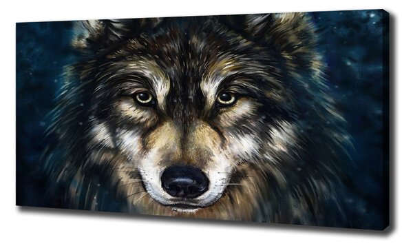 Print pe canvas lupi