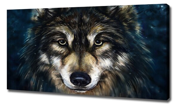 Print pe canvas lupi