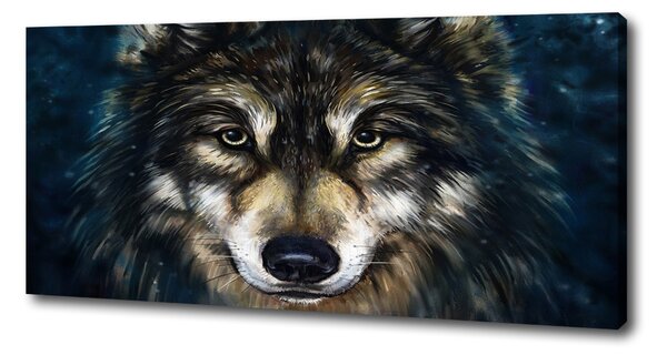 Print pe canvas lupi