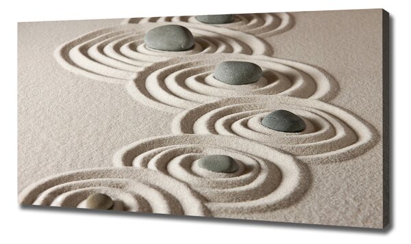 Tablou canvas nisip pietre Zen