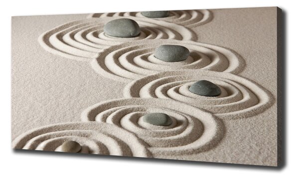 Tablou canvas nisip pietre Zen