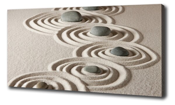 Tablou canvas nisip pietre Zen