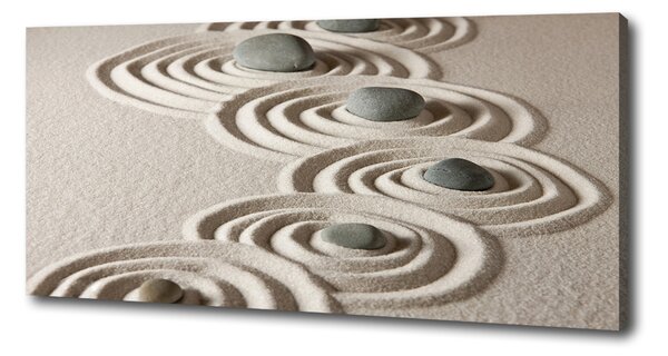 Tablou canvas nisip pietre Zen