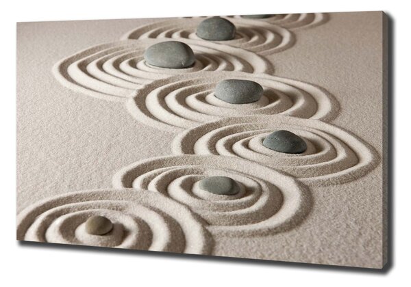 Tablou canvas nisip pietre Zen