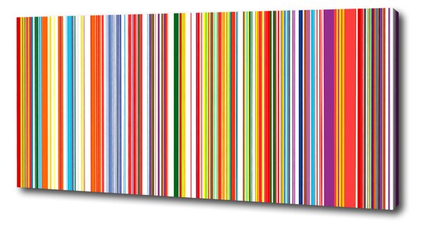 Tablou pe pânză canvas dungi colorate