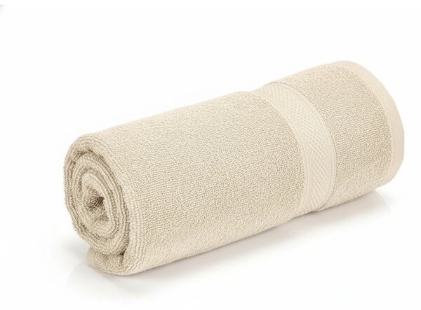 Prosop CLARYSSE ELEGANCE 60x110 cm crem, 100% bumbac