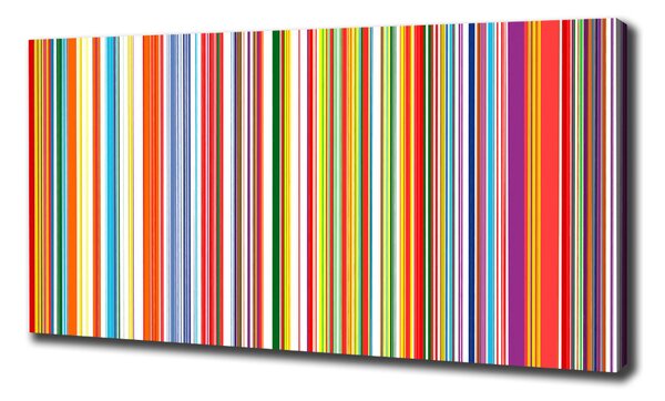 Tablou pe pânză canvas dungi colorate
