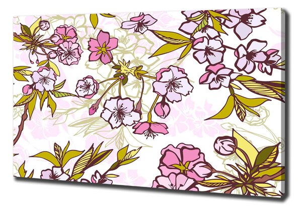 Tablou canvas flori de cireș