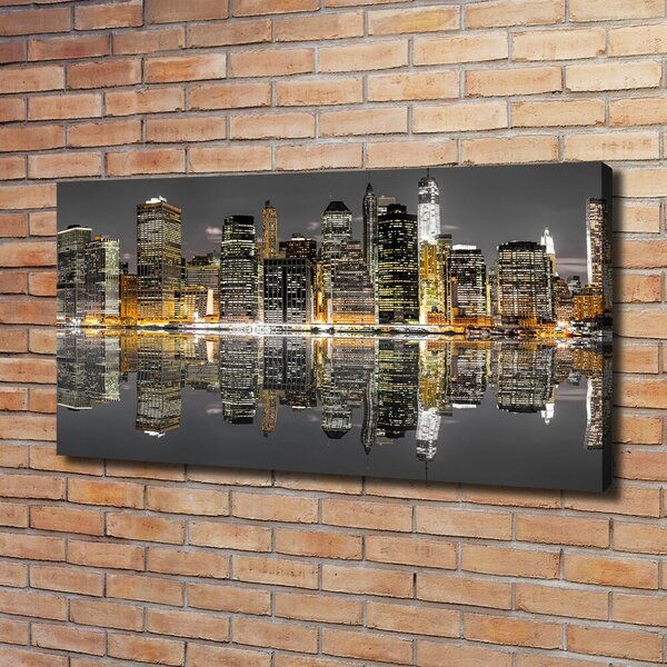 Pictură pe pânză New York, pe timp de noapte