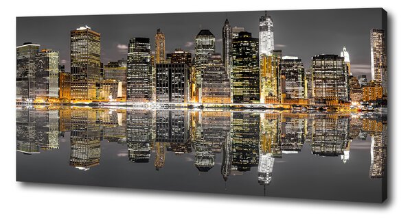 Pictură pe pânză New York, pe timp de noapte