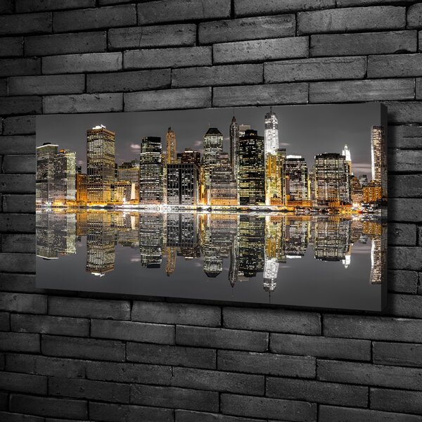 Pictură pe pânză New York, pe timp de noapte