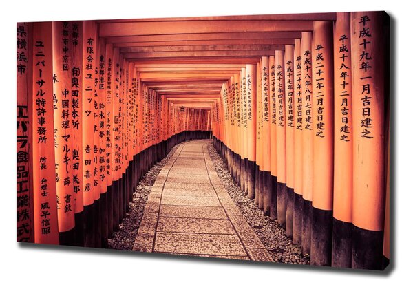 Tablou pe pânză canvas porțile de la Kyoto