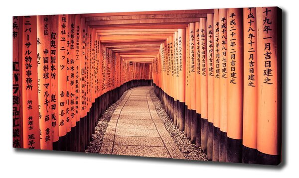 Tablou pe pânză canvas porțile de la Kyoto
