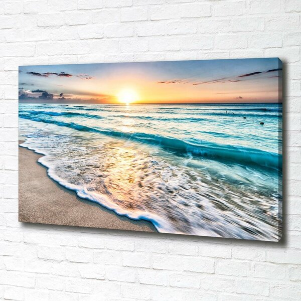Imprimare tablou canvas Sunset Beach