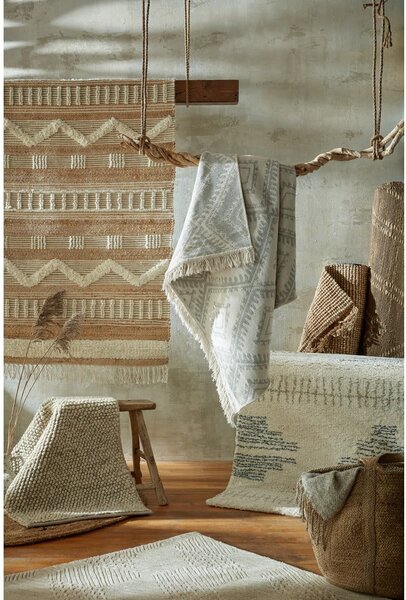 Covor din iută Flair Rugs Medina, 120 x 170 cm, bej