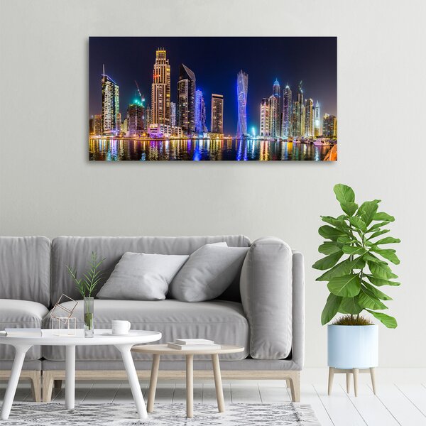 Tablou pe pânză Dubai timp de noapte