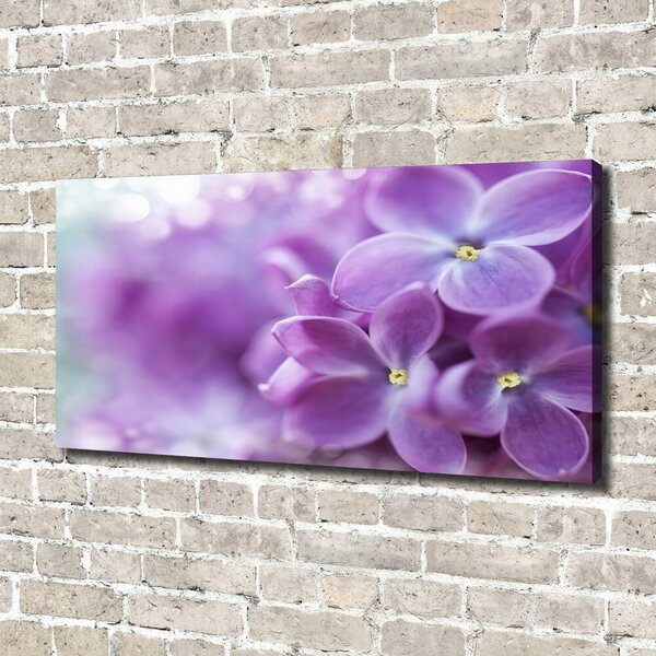 Tablou canvas flori de liliac