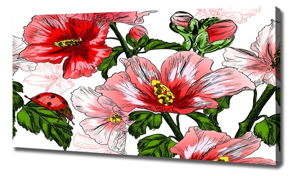Print pe pânză hibiscus