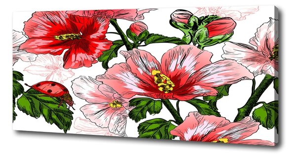 Print pe pânză hibiscus