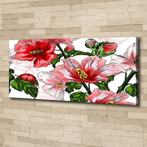 Print pe pânză hibiscus
