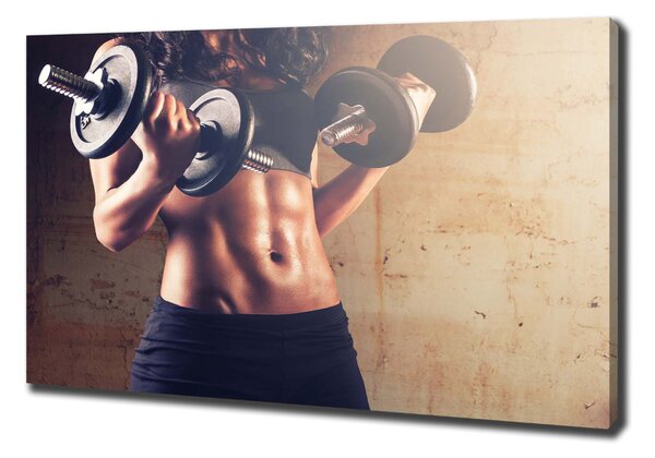 Tablou pe pânză canvas Clădire musculare