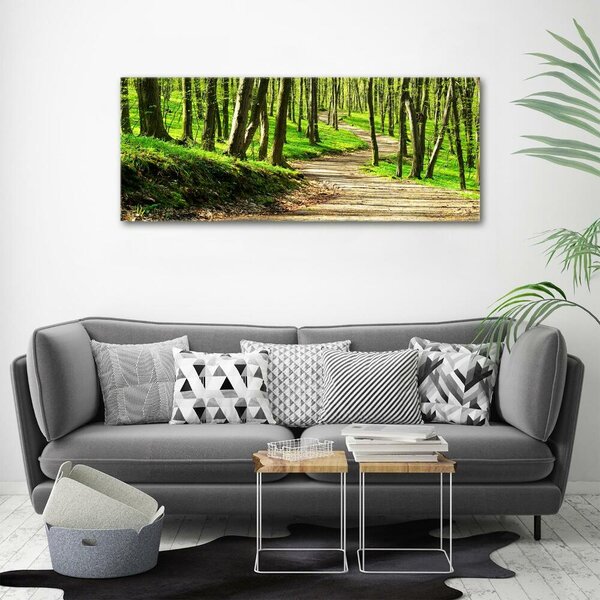 Print pe canvas Calea în pădure