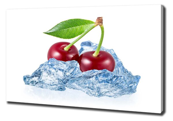 Tablouri tipărite pe pânză Cherry gheață