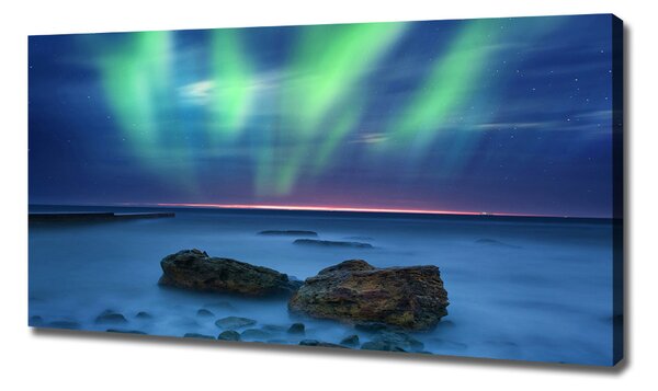 Tablou canvas Aurora boreala