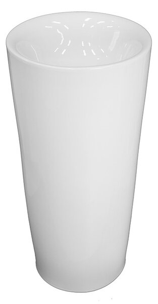 Lavoar stativ, Fluminia, Athos, rotund, 40 cm, alb