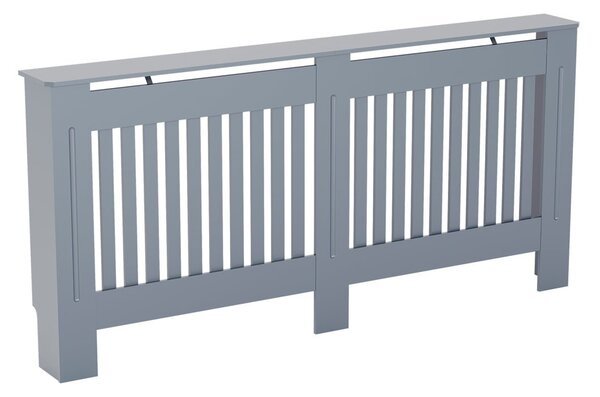 Masca pentru Calorifer ECO-XXL 172 cm, MDF Vopsit de 21 mm Lame Verticale, Gri antracit