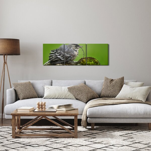 Tablou - Muscarul (cu ceas) (90x30 cm)