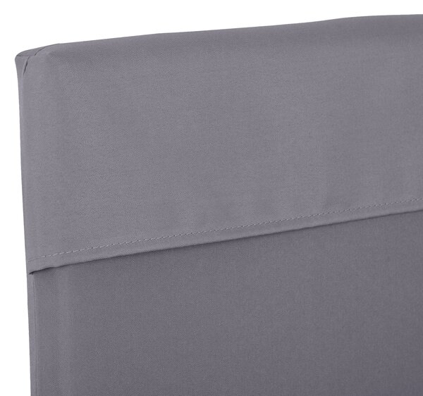 Perne pentru exterior Outsunny, spuma si poliester, 2 bucati 130x45x5 cm, gri inchis | Aosom Romania