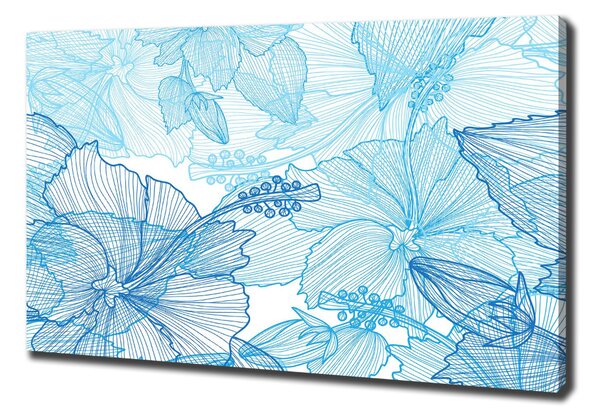 Tablou canvas flori Hawaii