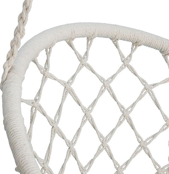 Hamac suspendat, leagan tip cuib cu spatar confortabil, pentru o persoana, interior si exterior, 50x70x100 cm