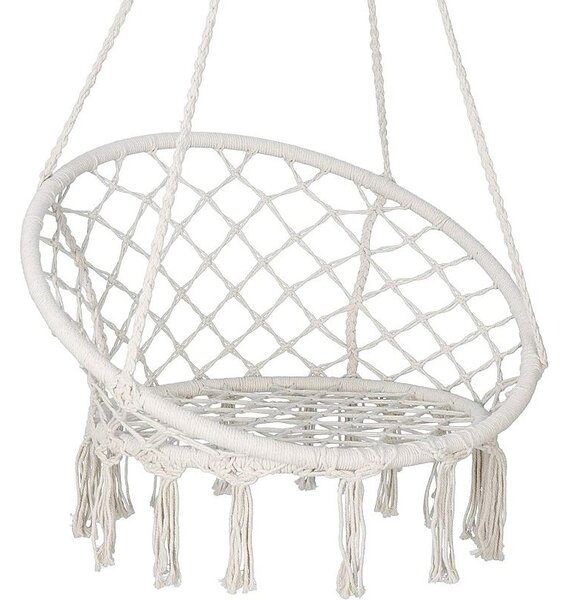 Hamac suspendat, leagan tip cuib cu spatar confortabil, pentru o persoana, interior si exterior, 50x70x100 cm