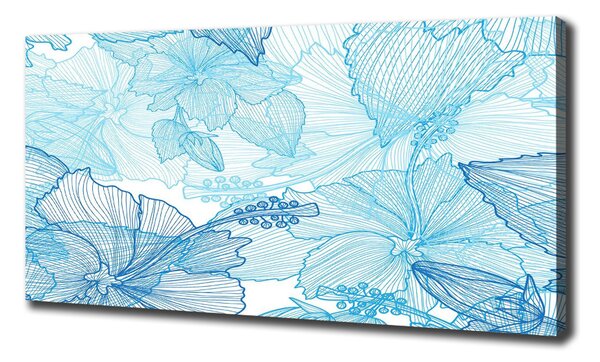Tablou canvas flori Hawaii