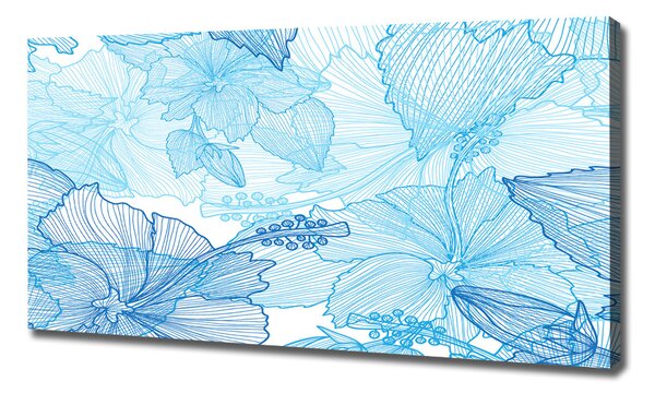 Tablou canvas flori Hawaii