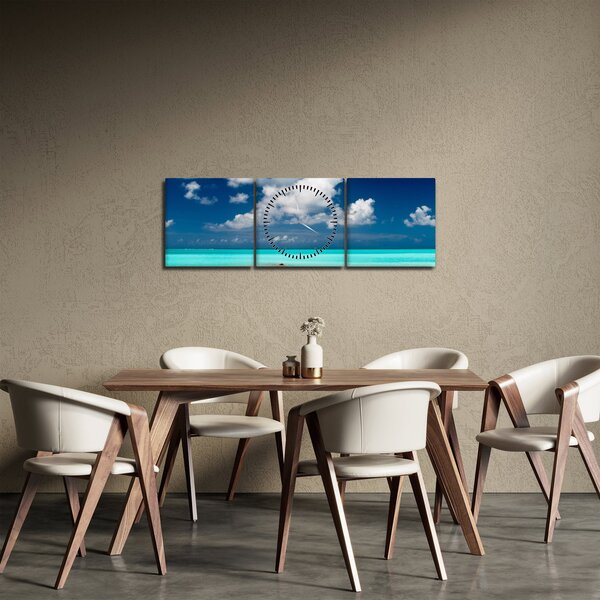 Tablou cu mare (cu ceas) (90x30 cm)